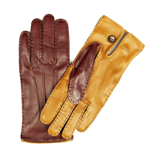 Gants Faubourg Nappa - Orange Bruyère