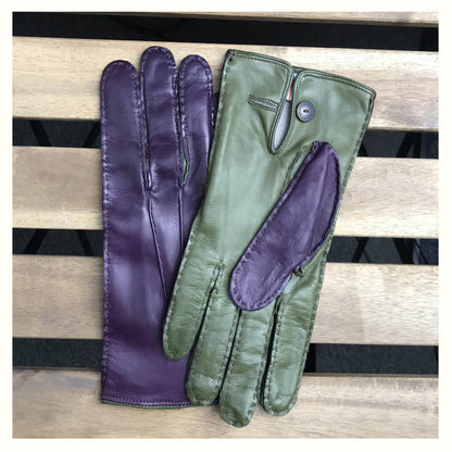 Gants Faubourg Nappa - Lavande Mousse